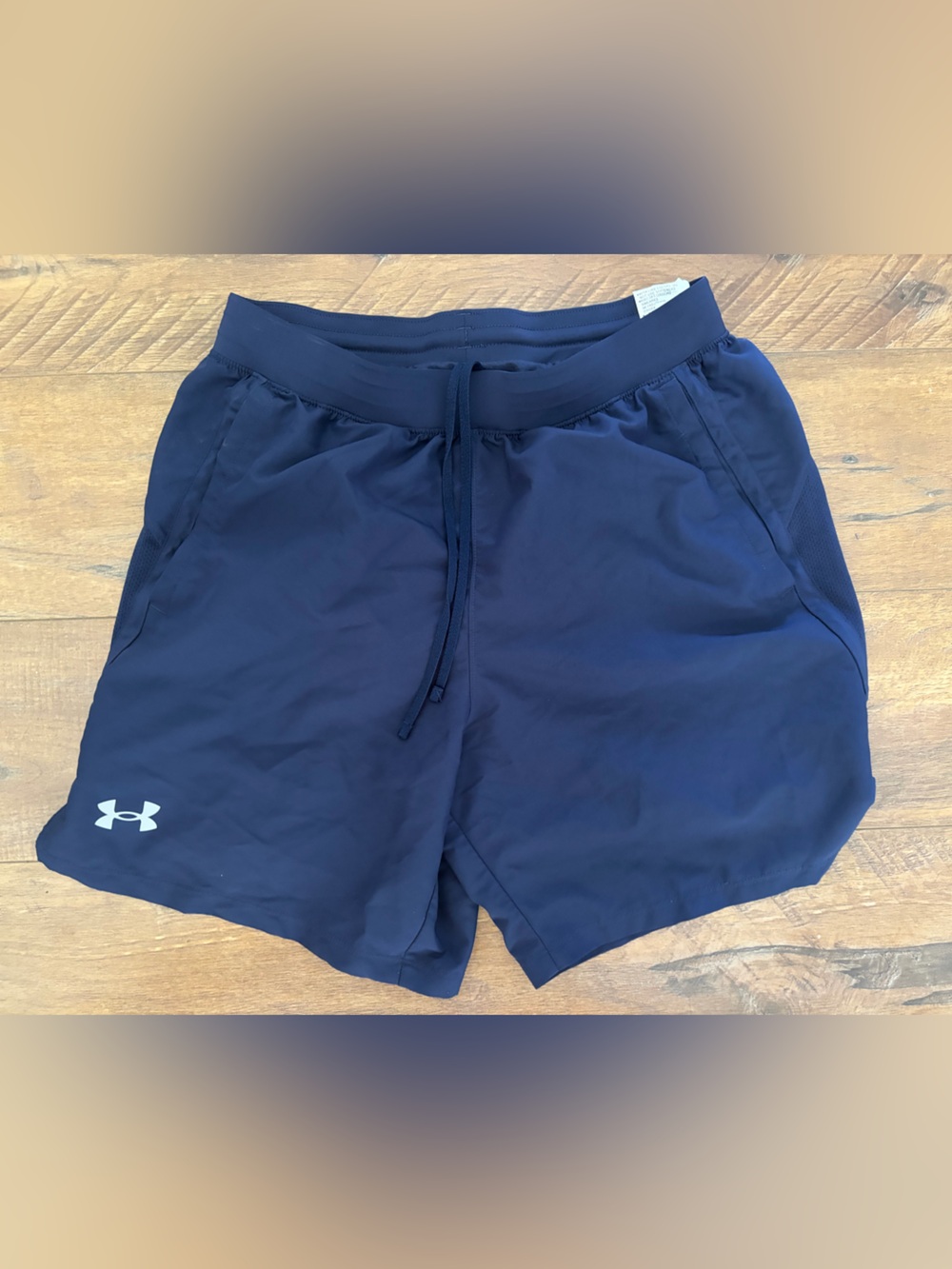Men’s Under Armour Navy Athletic Training Shorts Size Medium